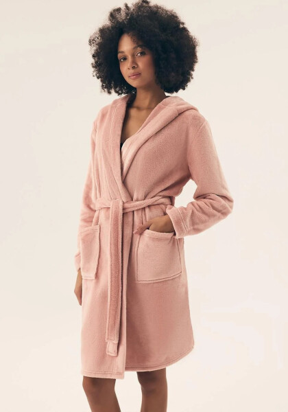 Dámský župan Henderson 42877 Starorůžová1 S