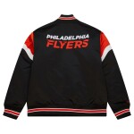 Mitchell Ness Pánská Bunda Philadelphia Flyers NHL Heavyweight Satin Jacket Velikost: