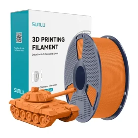 Sunlu PLA+ High-Speed oranžová / Tisková struna / PLA / 1,75 mm / 1 kg (PLA+ H-S O)