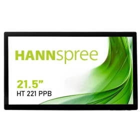 21.5" HANNspree HT221PPB černá / Dotykový monitor / Full HD / VA / 60Hz / HDMI, DP, VGA (HT221PPB)