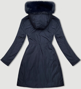 Tmavě modro-červená oboustranná dámská bunda pro přechodné období J Style (16M9159-215) odstíny červené S (36)