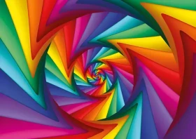 YAZZ Puzzle Komplikovaná duha