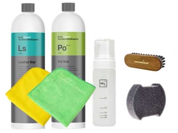 Koch Chemie Sada na čištění kůže a alcantary EG3100