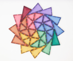 Connetix Connetix Tiles - Magnetická Stavebnice Pastelová 104 ks