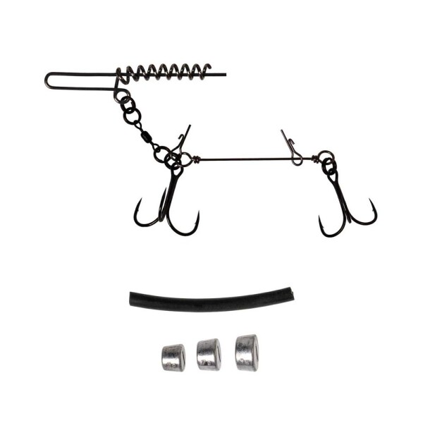 Zeck Systém na gumové nástrahy Softbait System L + Screw Set,Zeck Systém na gumové nástrahy Softbait System L + Screw Set