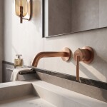 REA - Podomítková baterie Argon Brush Copper + BOX REA-B2093