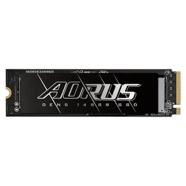 Gigabyte AORUS GEN 5 / SSD / M.2 2280 / PCIe Gen5 / čtení: 14500MBps / zápis: 12700MBps (AG514K2TB)