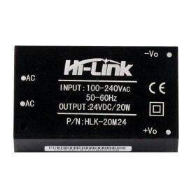 Napájecí zdroj 24VDC 0,83A 20W do DPS