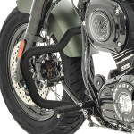 Indian Chief Dark Horse 21, padací rám, 38 mm, černý