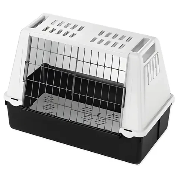 Ferplast Atlas Car Mini šedá / Přepravka pro psy a kočky / 72x41x51 cm / nosnost 10 kg / do auta (G84-73079021)