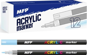 Akrylový popisovač 1 mm - modrý světlý