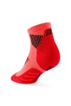 CEP dámské kotníkové běžecké kompresní ponožky 5.0 - neon coral Velikost: II (EUR 34-37)