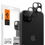 Spigen Glass tR Optik 2 Pack ochranné sklo na fotoaparát pro Apple iPhone 15/15 Plus černá (AGL06917)