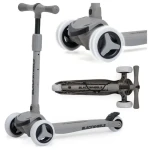 BLACKWHEELS Tříkolová koloběžka Blink šedá / Koloběžka / 3 kolečka (5902659843777)