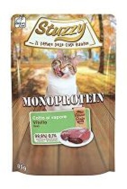 Stuzzy Cat kapsa Monoprotein Telecí paté 85g