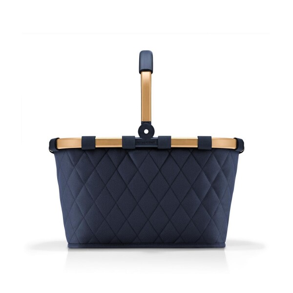 Nákupní košík Reisenthel Carrybag Frame Rhombus midnight gold