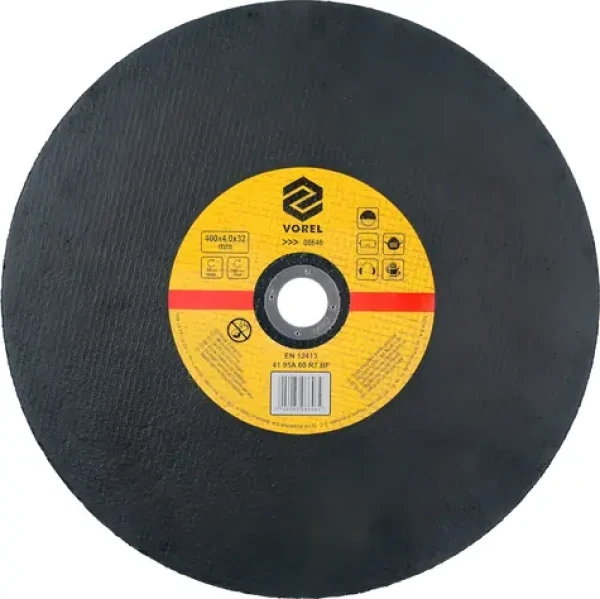 Vorel Řezný kotouč na kov 400x32x4,0 mm / Řezný kotouč / Korundový