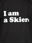 Line Skier Forever black pánské tričko krátkým rukávem