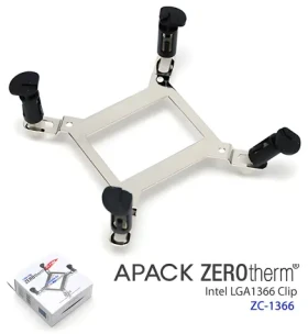 Zerotherm ZC-1366 / Montážní klip / pro Intel LGA1366 / LGA1156 / LGA775 (ZC-1366)