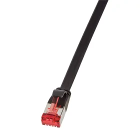 LogiLink SlimLine Cat6A černá / Plochý patch kabel / U/FTP / RJ-45 / 2 m (CF2053S)