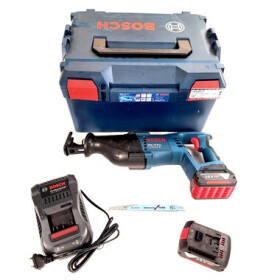 BOSCH GSA 18 V-LI / Aku Pila ocaska / 18V / 2x5.0Ah / 2700 z-min / výška zdvihu 28 mm / L-BOXX (060164J00B)