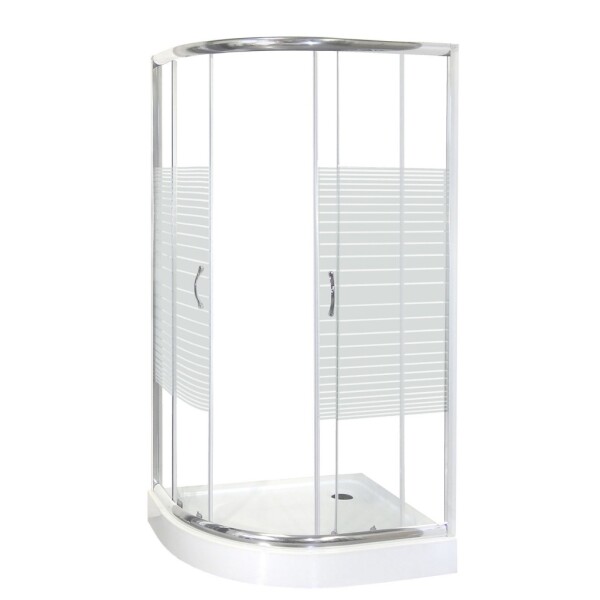 KERRA - Sprchový kout s vaničkou Madera 100x80 Pravá 5907548117816