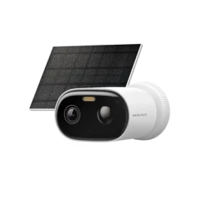 Mercusys MC410 KIT / Sada bezpečnostní kamery se solárním panelem / 2304 × 1296 / Wi-Fi / IP65 / noční vidění 10 m (MC410 KIT)