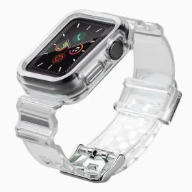 Hurtel Silicone Strap Set pro Apple Watch 38 mm černá / Řemínek