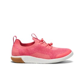 Dívčí tenisky barefoot kompromis KEEN KNX KNIT LACE YOUTH dubarry/star white - 36