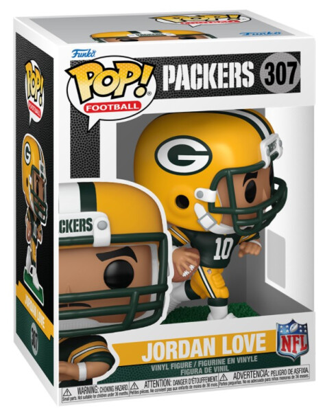 Funko Figurka POP! Jordan Love #10 Green Bay Packers NFL