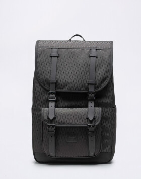 Batoh Herschel Supply Little America Mid Backpack Black Diamond/Black
