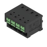 Weidmüller 2913620000 PCB terminál 4 mm² Pólů 4 černá 24 ks Tube