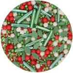 FunCakes Cukrové zdobení Medley Holiday 65g