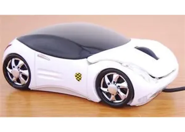 Acutake Extreme Racing Mouse W1 bílá / Optická myš / 1000 dpi / USB (ACU-ERM-W1)