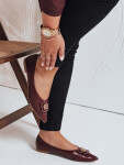 Dámské baleríny ZY1060 bordó - FashionStreet 38