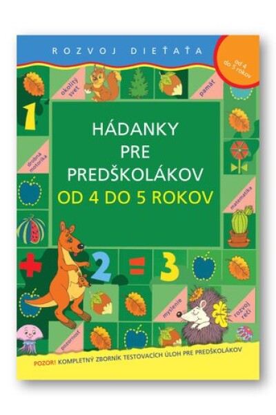 Hádanky pre predškolákov od do rokov