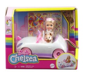 Barbie CHELSEA A KABRIOLET S NÁLEPKAMI