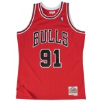 Mitchell & Ness Pánský dres Chicago Bulls NBA Dennis Rodman #91 1997-98 Swingman - Červená Velikost: S