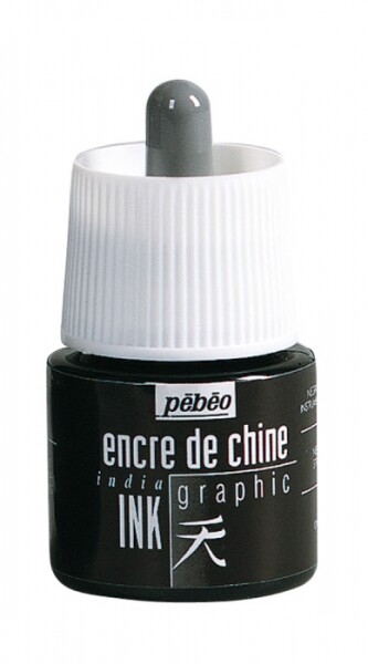 Pébéo Indický grafický inkoust 45 ml