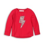 Tričko dívčí s dlouhým rukávem, Minoti, GW LTEE 7, růžová - 68/80 | 6-12m