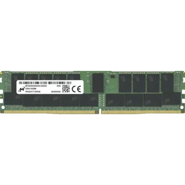 Micron 64GB (1x64GB) 3200 MHz / DDR4 / 2Rx4 / DIMM / CL22-22-22 / ECC / 1.2V (MTA36ASF8G72PZ-3G2R)