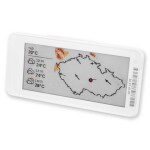 Drátek E-Ink displej 2,9" BLE - 4 barevný BWRY pro HomeAssistant