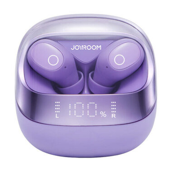 Joyroom JR-DB2 fialová / Bezdrátová sluchátka / mikrofon / Bluetooth 5.3 / IP54 (JR-DB2 Purple)