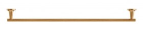 DURAVIT - Starck T Držák ručníku, délka 80 cm, kartáčovaný bronz 0099430400