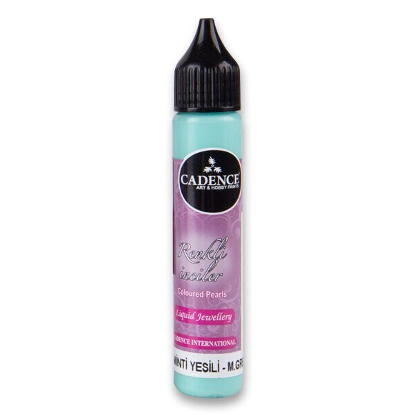 Tekuté perly Cadence - světle tyrkysová / 25 ml