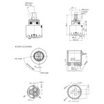 SAPHO - KEROX ECO směšovací kartuše 35, nízká 2121B2