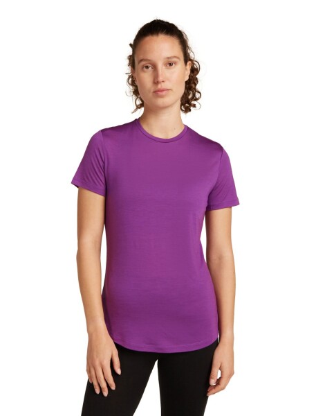 Dámské merino tričko s krátkým rukávem ICEBREAKER Wmns 125 Cool-Lite Sphere III SS Tee, Passion velikost: S