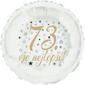 73. narozeniny balónek kruh Balonky.cz 73. narozeniny balónek kruh Balonky.cz