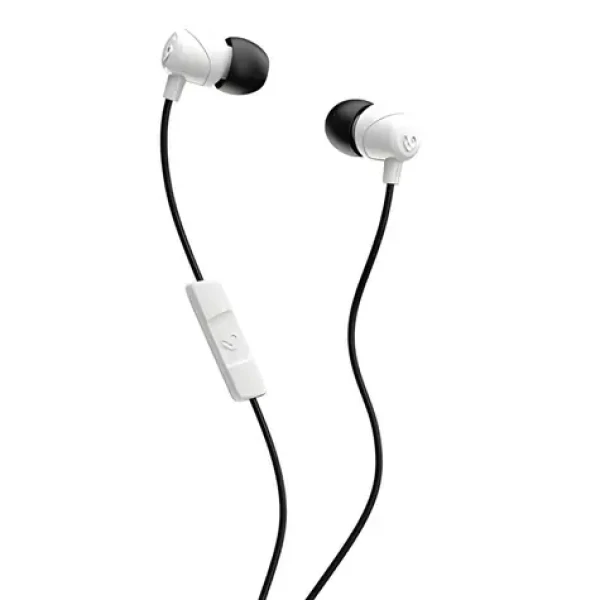 Skullcandy JIB bílo-černá / Sluchátka s mikrofonem / 3.5mm Jack / 1.2m (S2DUYK-441)
