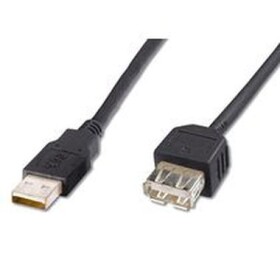 PremiumCord USB 2.0 kabel prodlužovací, A-A, 3m černá (8592220005993)